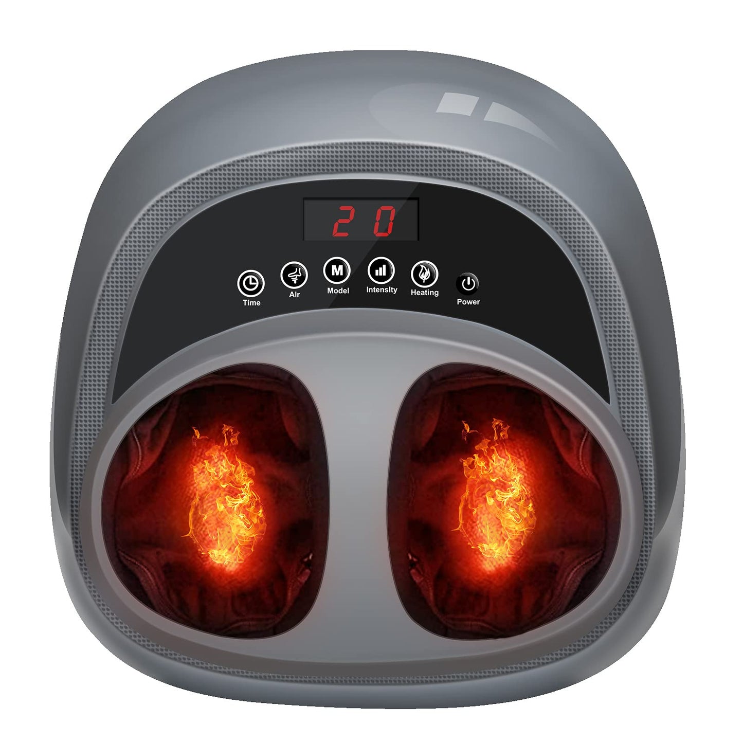 Foot Massager Machine with Heat, Shiatsu Foot Massage with deep Kneading, Foot Massager Plantar Fasciitis for Neuropathy and Foot Pain Relief, Best mothers day gifts for mom
