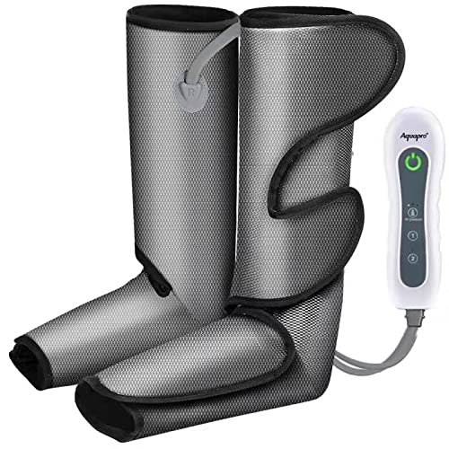Leg massager compression, Rechargable Air Slabway Foot Massager machine for Circulation and Restless Legs Syndrome Relief, Best Mothers Day Gifts from Daughter