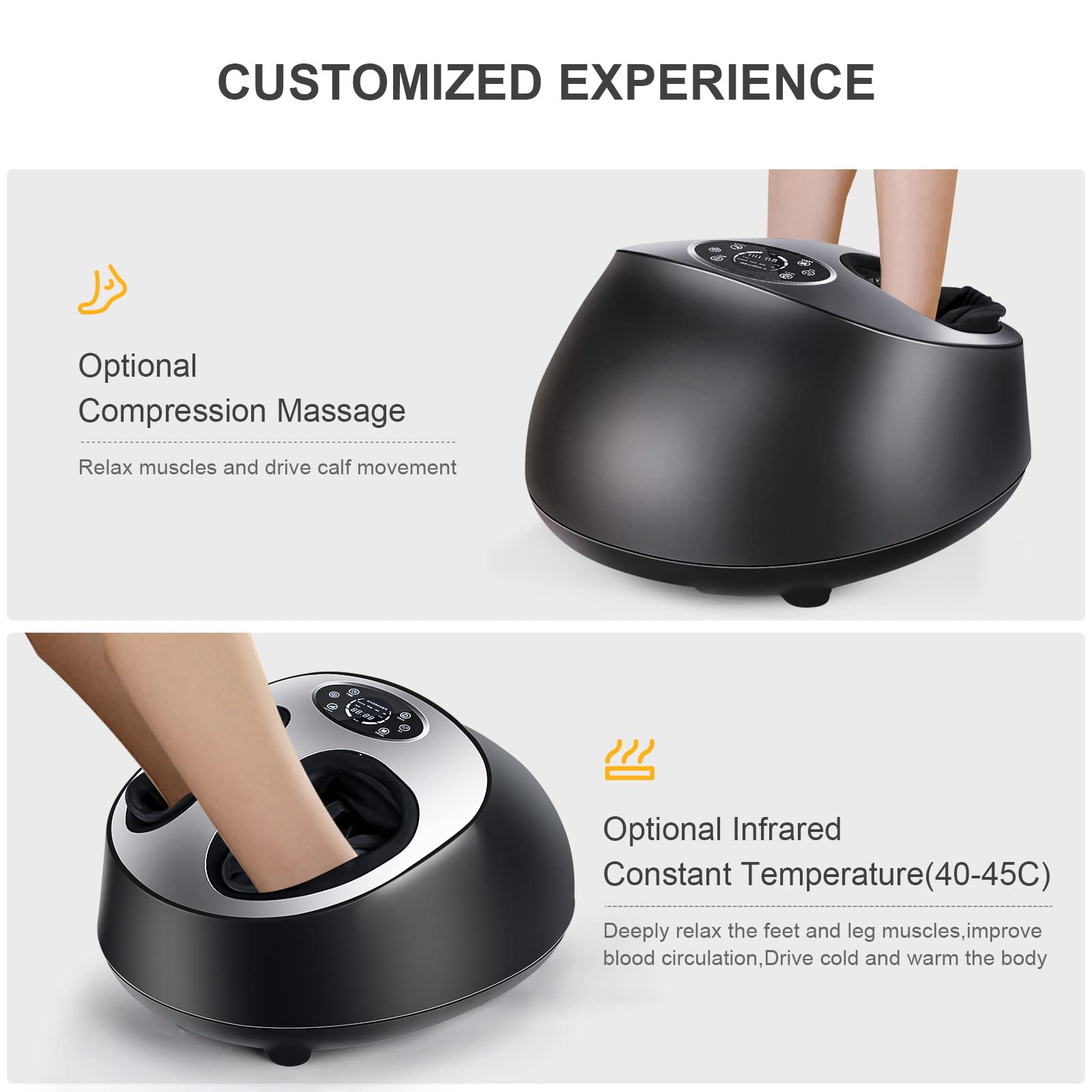 Slabway shiatsu foot outlet & leg massager