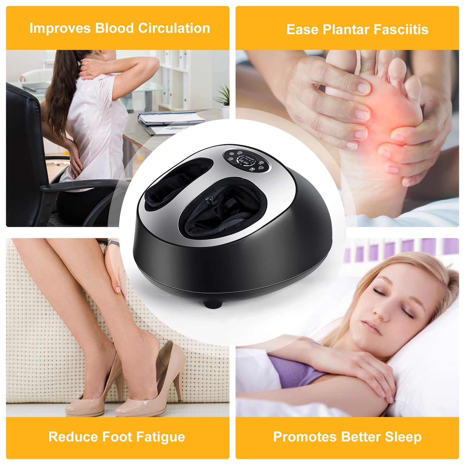 Slabway leg and foot massager reviews hot sale